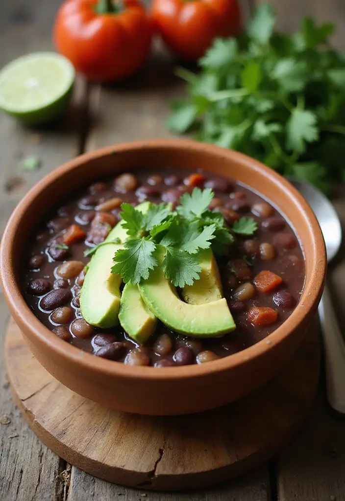 25+ Hearty Bean Soup Recipes for Comforting Meals - 1. Classic Vegan Black Bean Soup