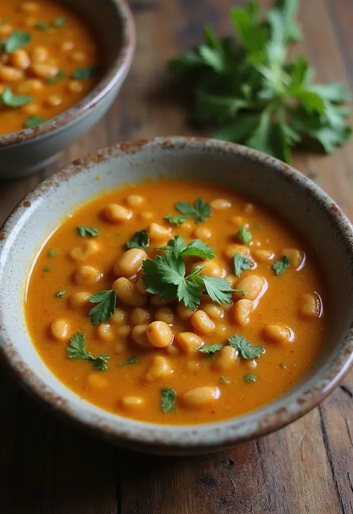 25+ Hearty Bean Soup Recipes for Comforting Meals - 21. Curry Lentil Bean Soup
