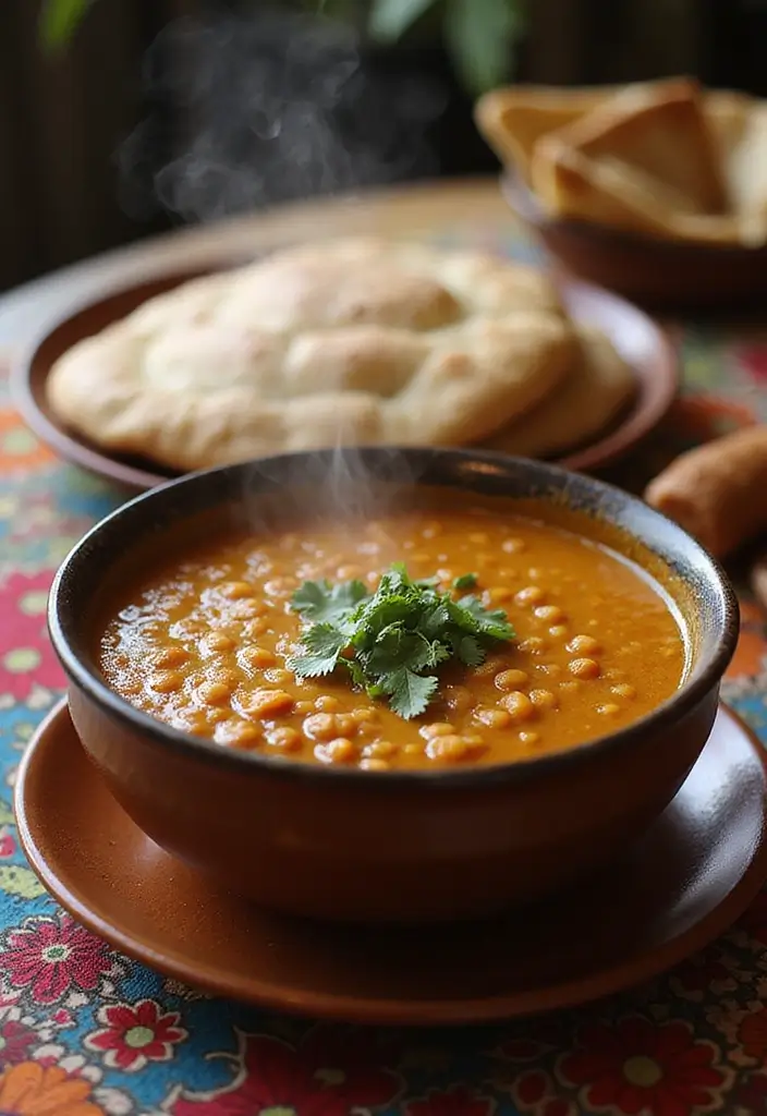 25+ Hearty Bean Soup Recipes for Comforting Meals - 8. Curried Red Lentil Soup