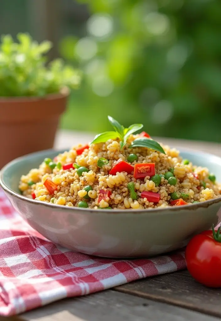 25+ Italian Pasta Salad Recipes for a Taste of Summer - 19. Italian Quinoa Pasta Salad