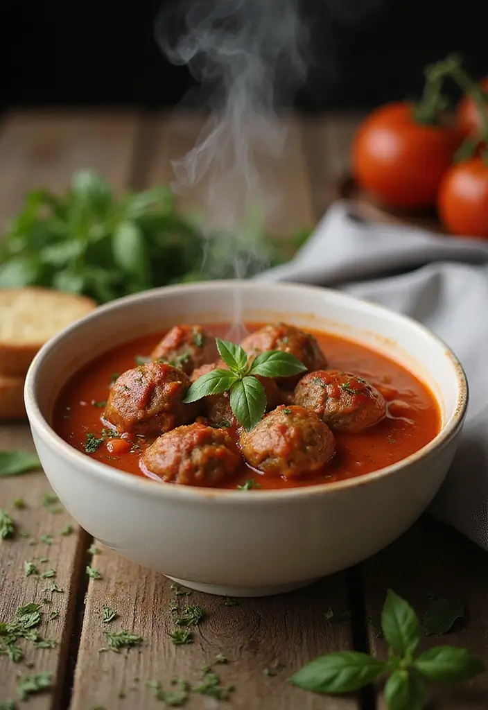25+ Meatball Soup Recipes for Hearty Family Dinners 1 25+ Meatball Soup Recipes for Hearty Family Dinners - 1. Classic Italian Meatball Soup