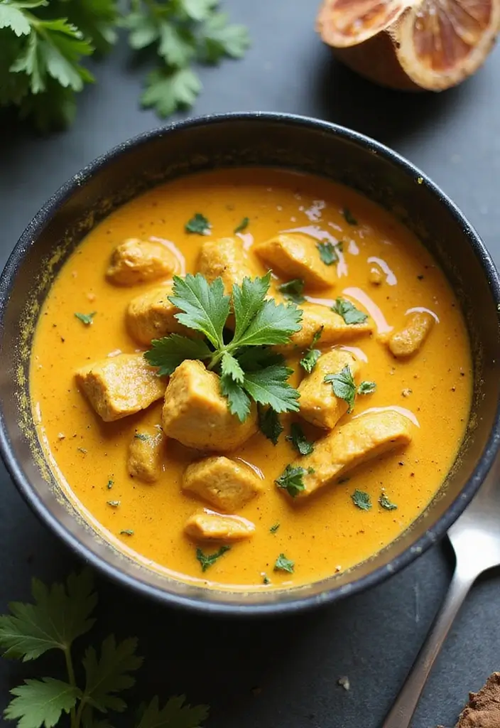 25+ Mexican Chicken Soup Recipes with Authentic Flavor 77 25+ Mexican Chicken Soup Recipes with Authentic Flavor - 13. Coconut Curry Chicken Soup