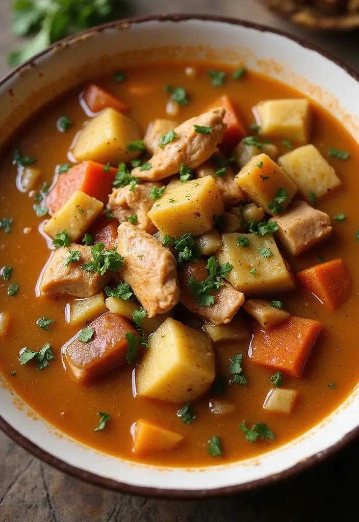 25+ Mexican Chicken Soup Recipes with Authentic Flavor 108 25+ Mexican Chicken Soup Recipes with Authentic Flavor - 18. Chicken Gumbo Soup