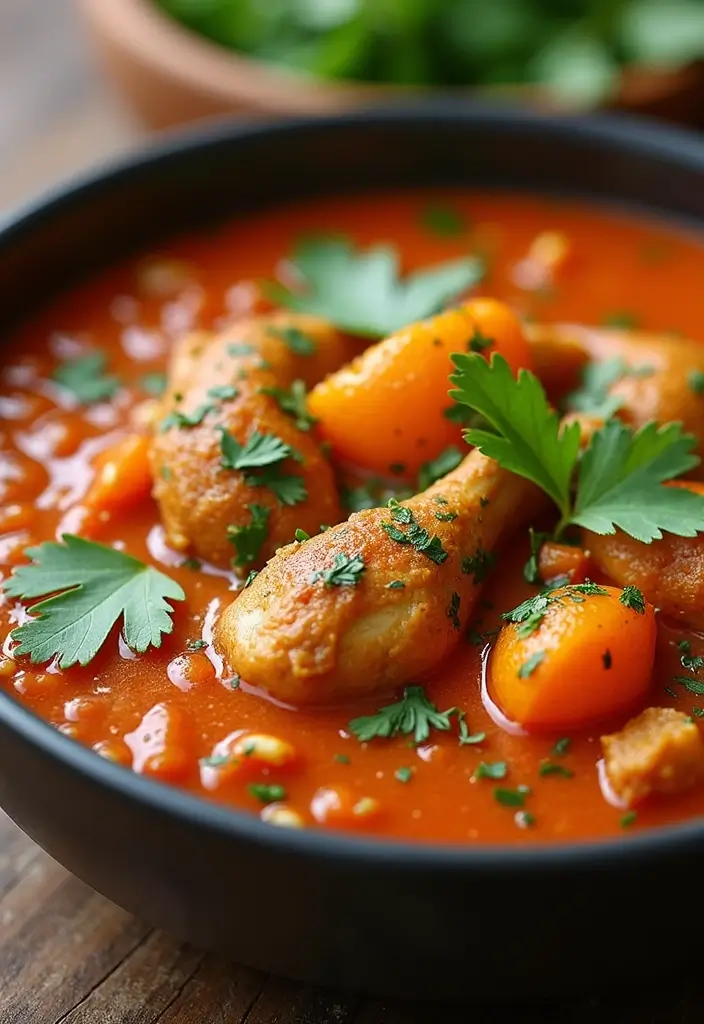 25+ Mexican Chicken Soup Recipes with Authentic Flavor 122 25+ Mexican Chicken Soup Recipes with Authentic Flavor - 20. Moroccan Chicken Soup