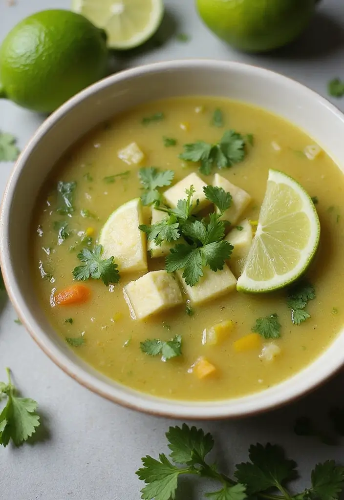 25+ Mexican Chicken Soup Recipes with Authentic Flavor 22 25+ Mexican Chicken Soup Recipes with Authentic Flavor - 4. Sopa de Lima (Lime Soup)