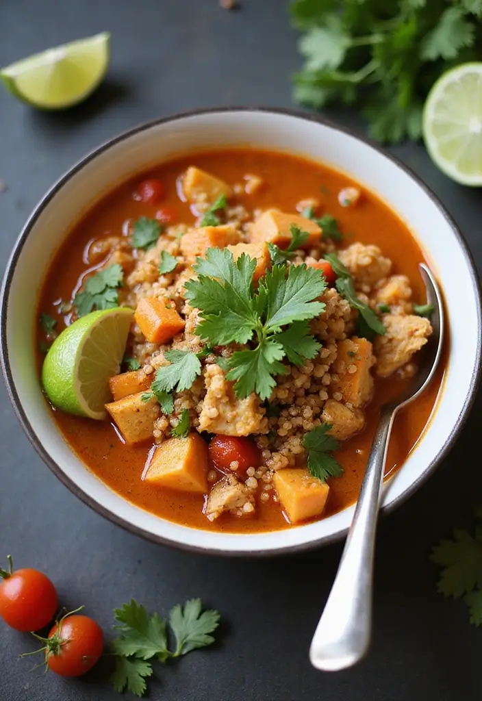 25+ Mexican Chicken Soup Recipes with Authentic Flavor 34 25+ Mexican Chicken Soup Recipes with Authentic Flavor - 6. Mexican Chicken Soup with Quinoa