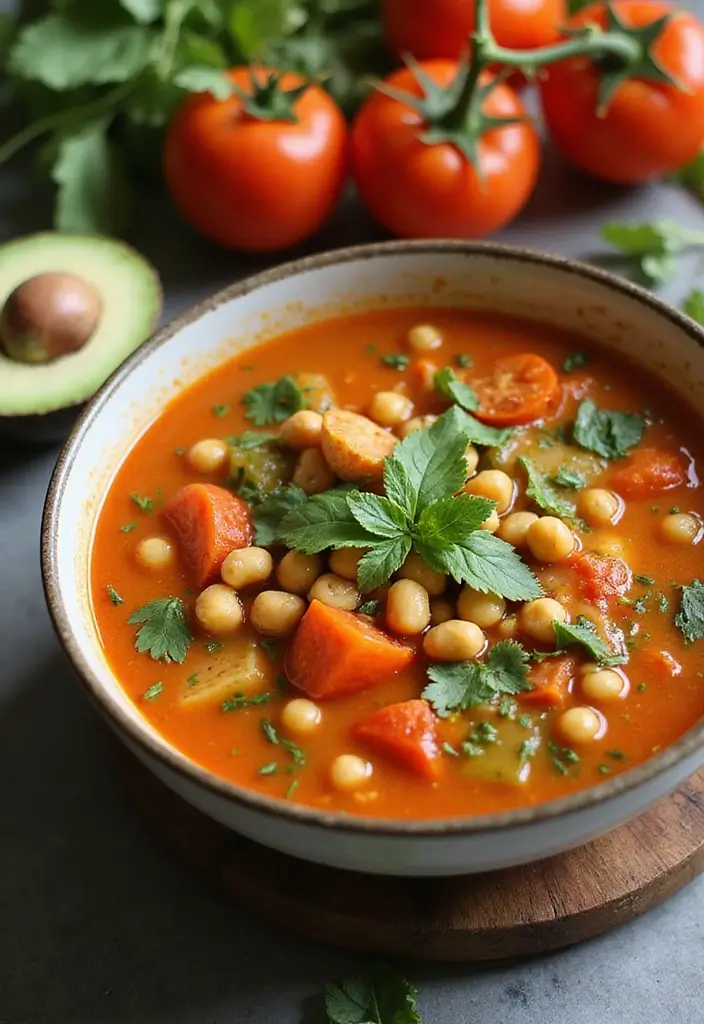 25+ Mexican Soup Recipes Full of Spice and Flavor 88 25+ Mexican Soup Recipes Full of Spice and Flavor - 14. Vegetable and Chickpea Soup