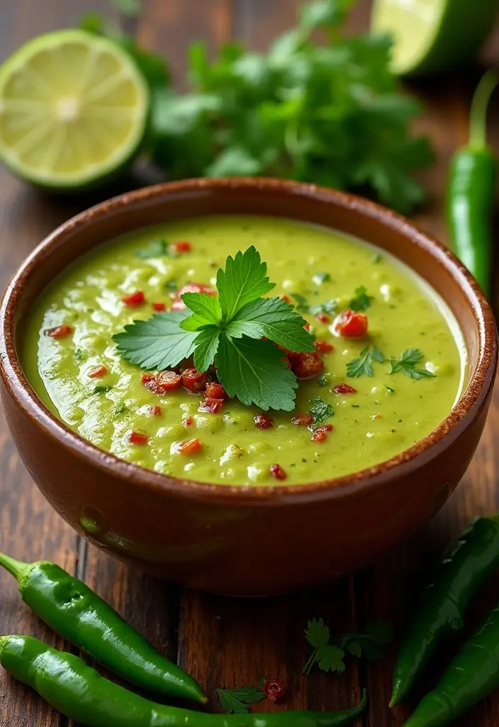 25+ Mexican Soup Recipes Full of Spice and Flavor 127 25+ Mexican Soup Recipes Full of Spice and Flavor - 21. Spicy Green Chili Soup
