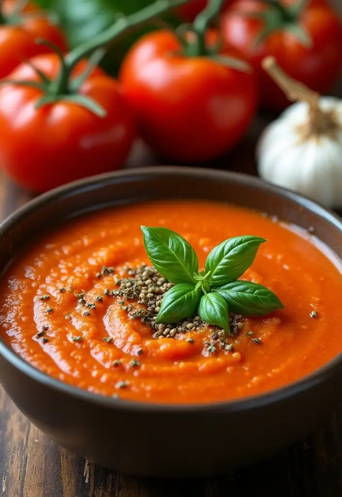 25+ Mexican Soup Recipes Full of Spice and Flavor 43 25+ Mexican Soup Recipes Full of Spice and Flavor - 7. Spicy Roasted Tomato Soup