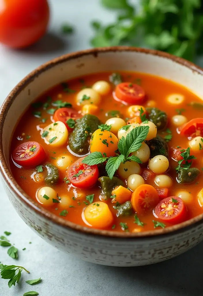 25+ Olive Garden Soup Recipes to Recreate at Home - 4. Minestrone Soup: A Vegetable Medley