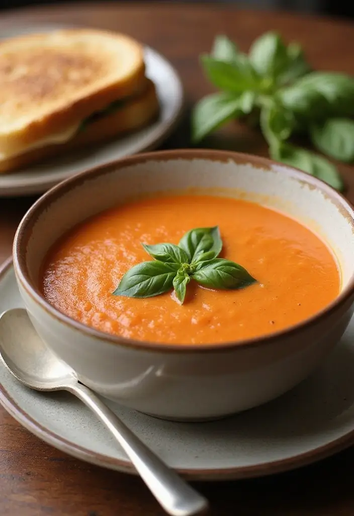 25+ Olive Garden Soup Recipes to Recreate at Home - 6. Creamy Tomato Basil Soup: A Simple Classic