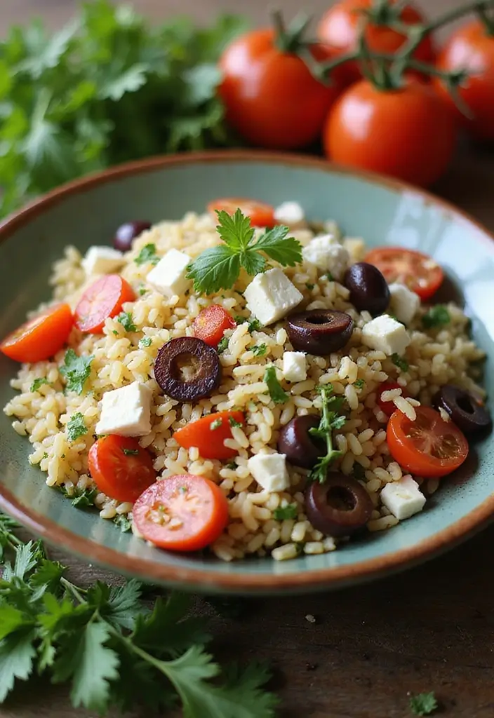 25+ Orzo Salad Recipes for Fresh Easy Meals - 1. Mediterranean Orzo Salad with Feta