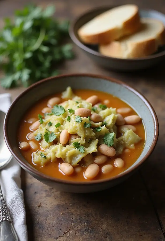 25+ Pinto Bean Soup Recipes Full of Protein and Flavor - 11. Pinto Bean and Cabbage Soup