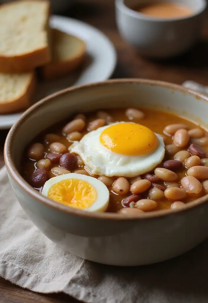 25+ Pinto Bean Soup Recipes Full of Protein and Flavor - 25. Pinto Bean and Egg Soup
