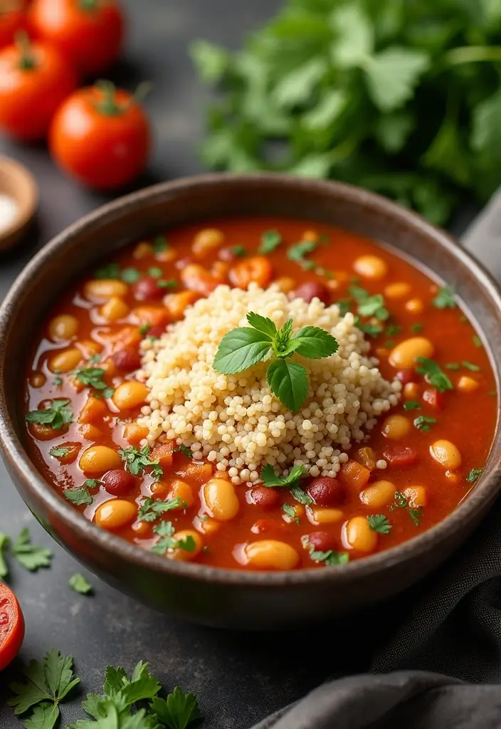 25+ Pinto Bean Soup Recipes Full of Protein and Flavor - 9. Pinto Bean and Quinoa Soup