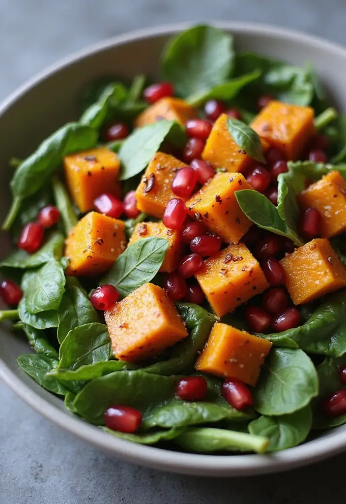 25+ Pomegranate Salad Recipes for a Burst of Color - 16. Winter Pomegranate Salad