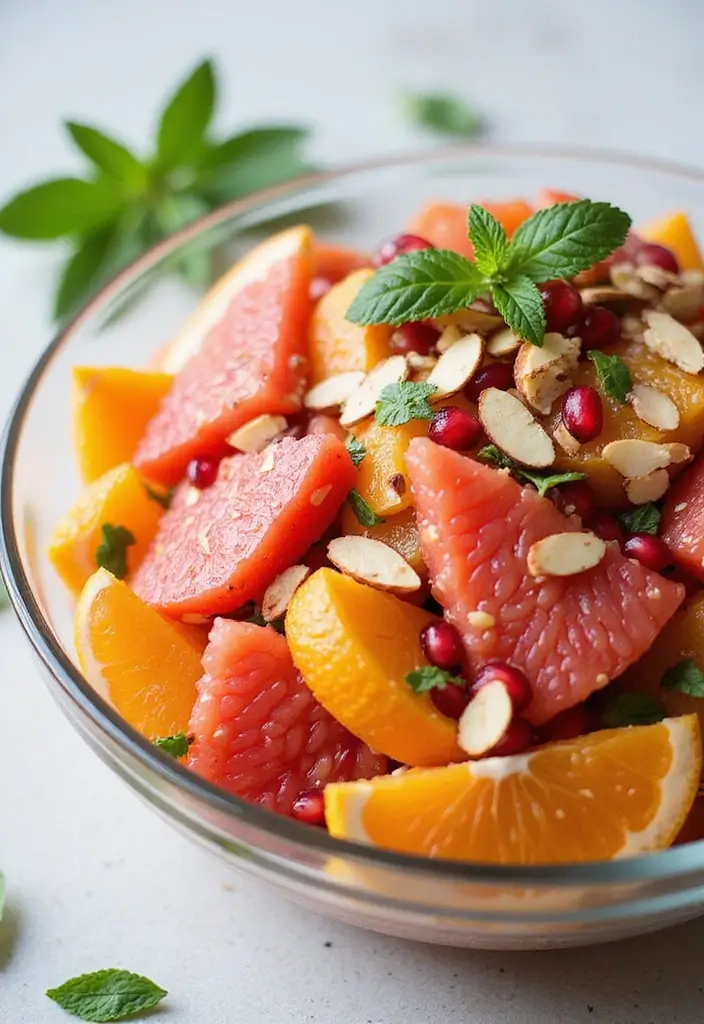 25+ Pomegranate Salad Recipes for a Burst of Color - 2. Citrus Pomegranate Salad