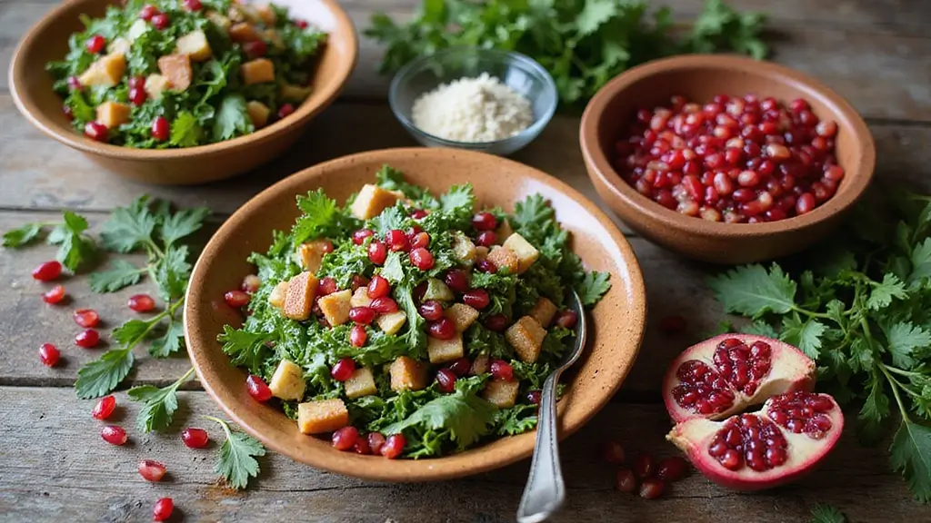 25+ Pomegranate Salad Recipes for a Burst of Color