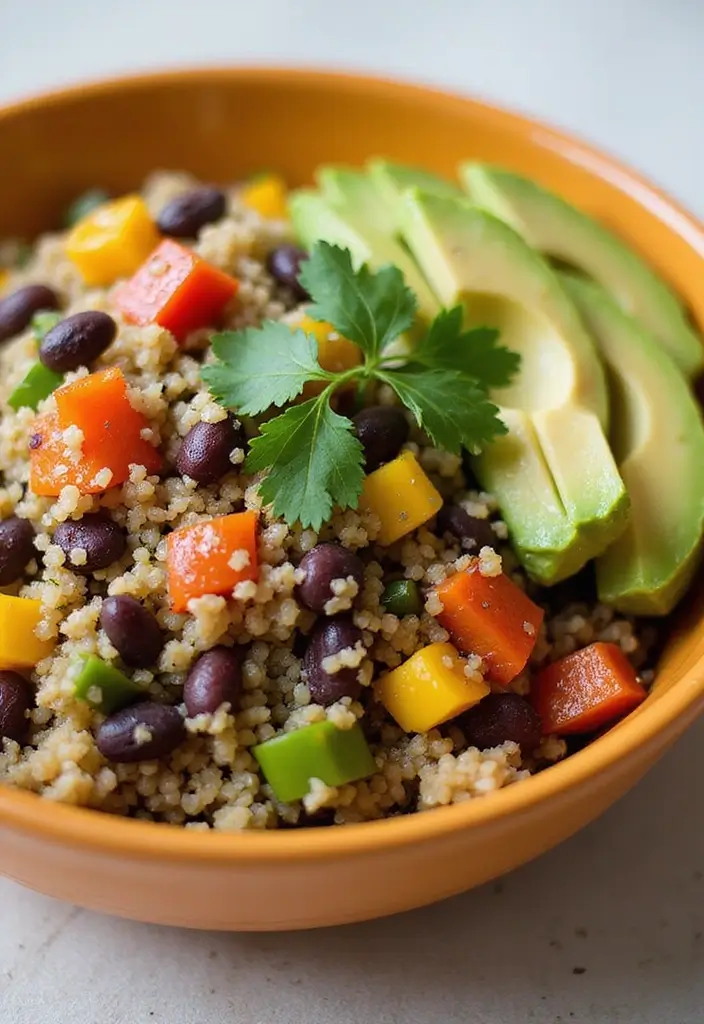 25+ Potluck Salad Recipes That Always Impress - 1. Quinoa and Black Bean Salad