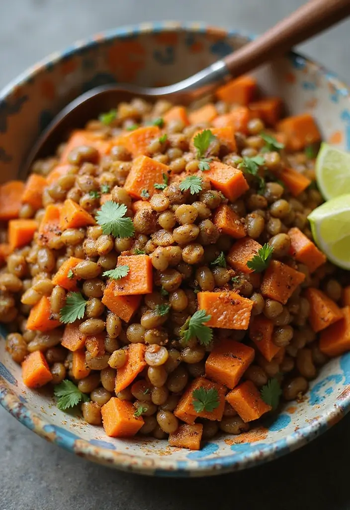 25+ Potluck Salad Recipes That Always Impress - 21. Spiced Lentil and Carrot Salad