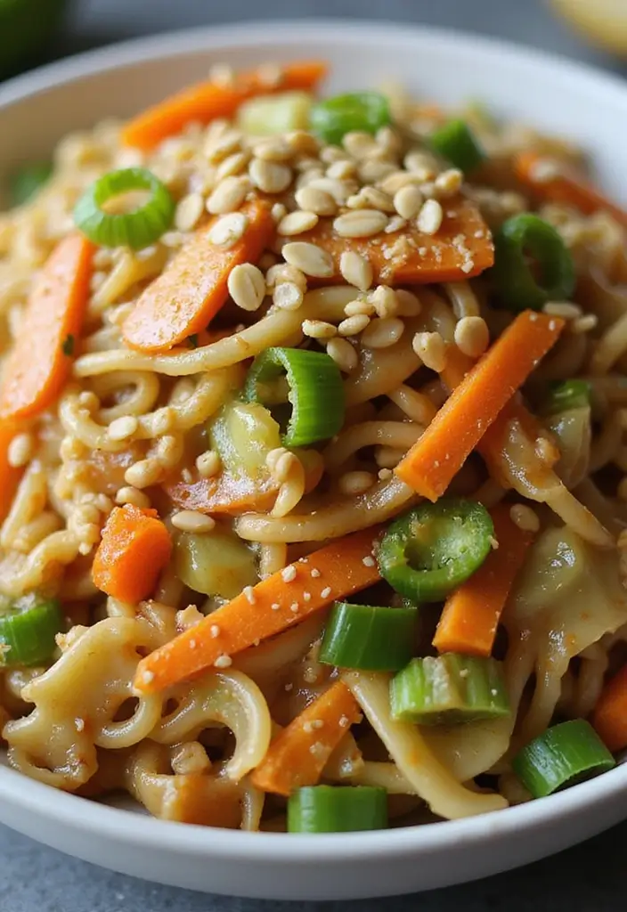 25+ Ramen Salad Recipes for Quick Tasty Meals - 1. Crunchy Ramen Salad with Cabbage