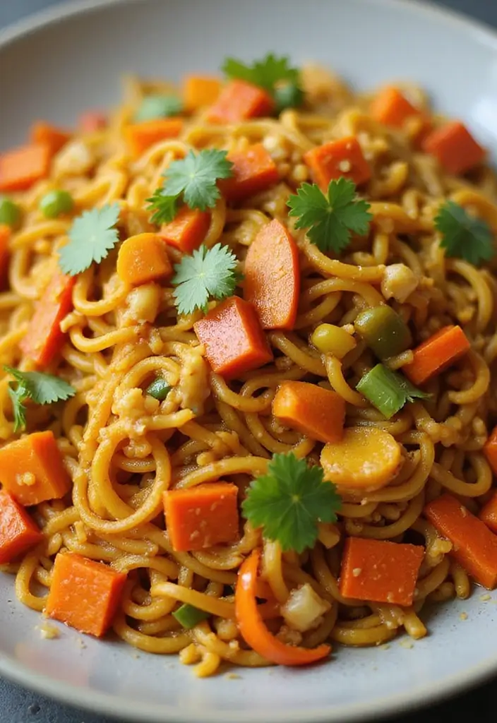 25+ Ramen Salad Recipes for Quick Tasty Meals - 15. Curry Ramen Salad