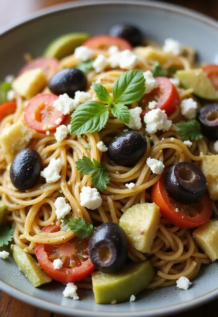 25+ Ramen Salad Recipes for Quick Tasty Meals - 25. Mediterranean Ramen Salad
