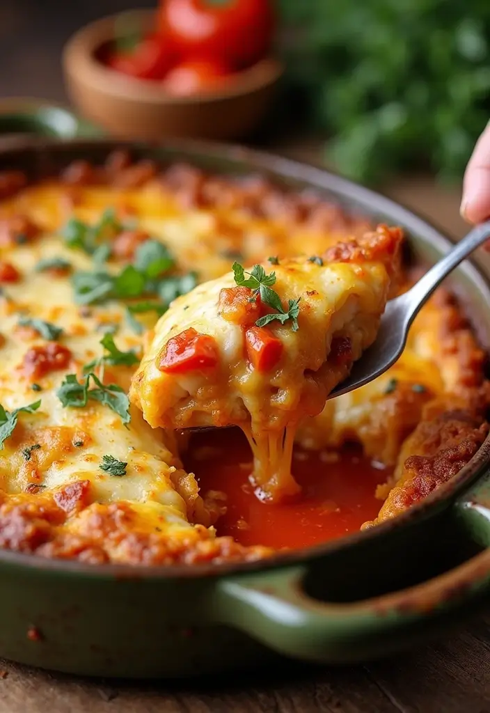 25+ Recipes Using Canned Tomato Soup in Creative Ways - 14. Tomato Soup Breakfast Bake