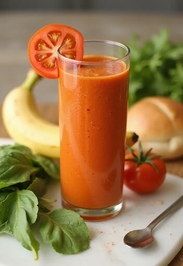 25+ Recipes Using Canned Tomato Soup in Creative Ways - 22. Tomato Soup Smoothie