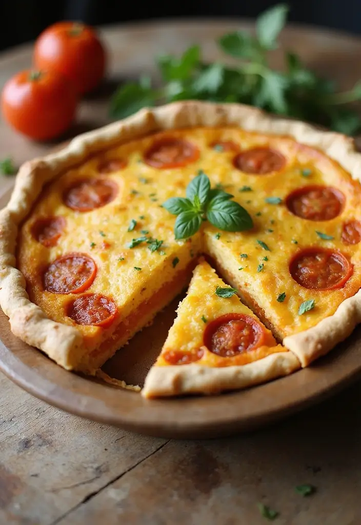 25+ Recipes Using Canned Tomato Soup in Creative Ways - 23. Tomato Soup Quiche