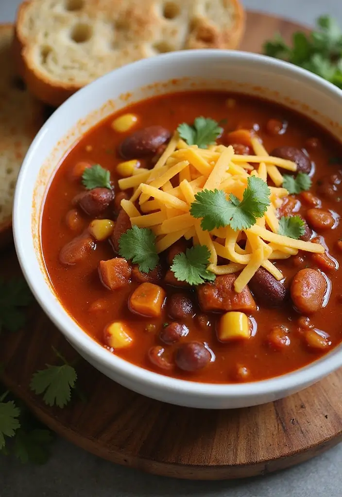 25+ Recipes Using Canned Tomato Soup in Creative Ways - 3. Spicy Tomato Soup Chili