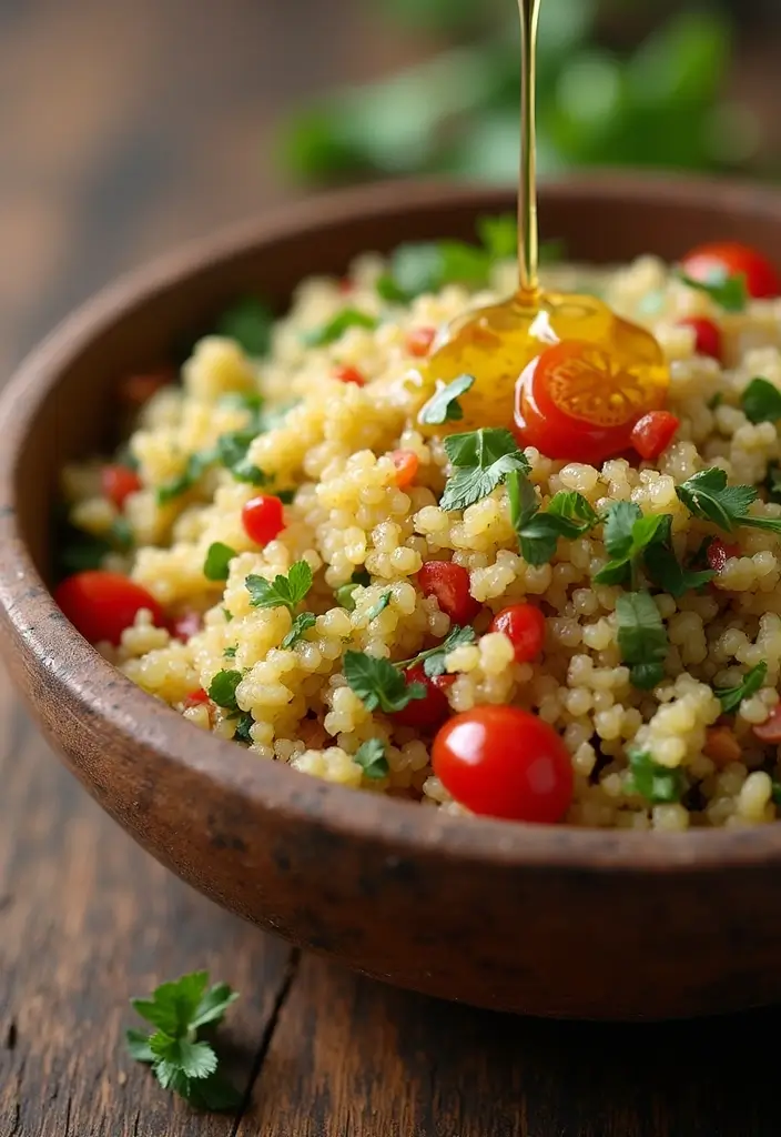 25+ Rice Salad Recipes That Are Filling and Flavorful - 1. Mediterranean Quinoa Rice Salad