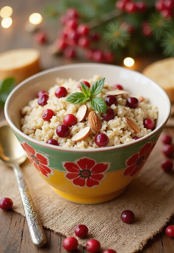 25+ Rice Salad Recipes That Are Filling and Flavorful - 16. Cranberry Almond Rice Salad
