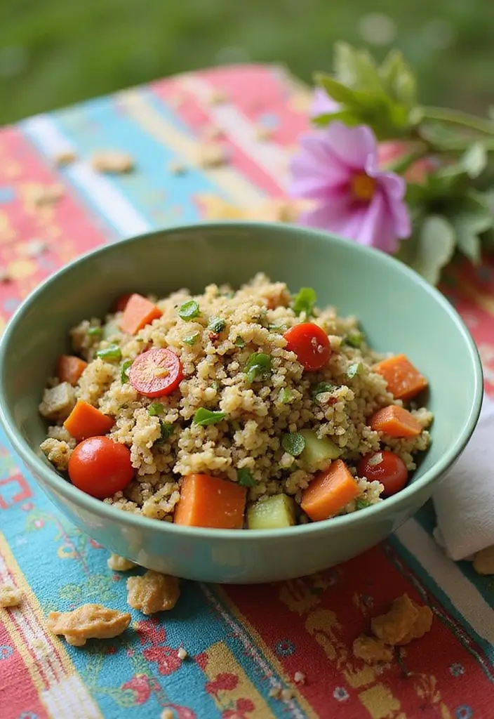 25+ Rice Salad Recipes That Are Filling and Flavorful - 19. Quinoa and Rice Salad