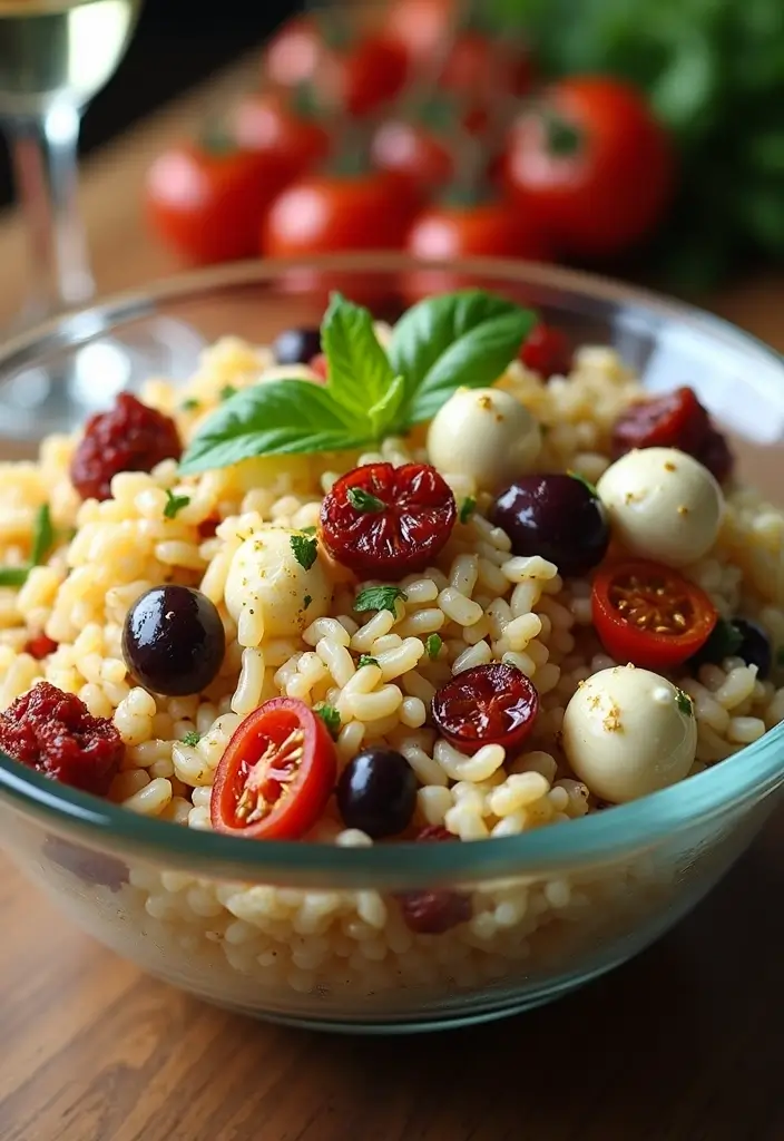 25+ Rice Salad Recipes That Are Filling and Flavorful - 4. Italian Rice Salad