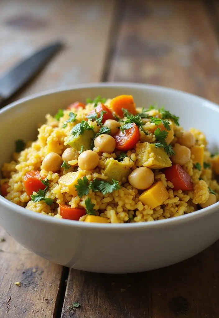 25+ Rice Salad Recipes That Are Filling and Flavorful - 6. Curried Rice Salad