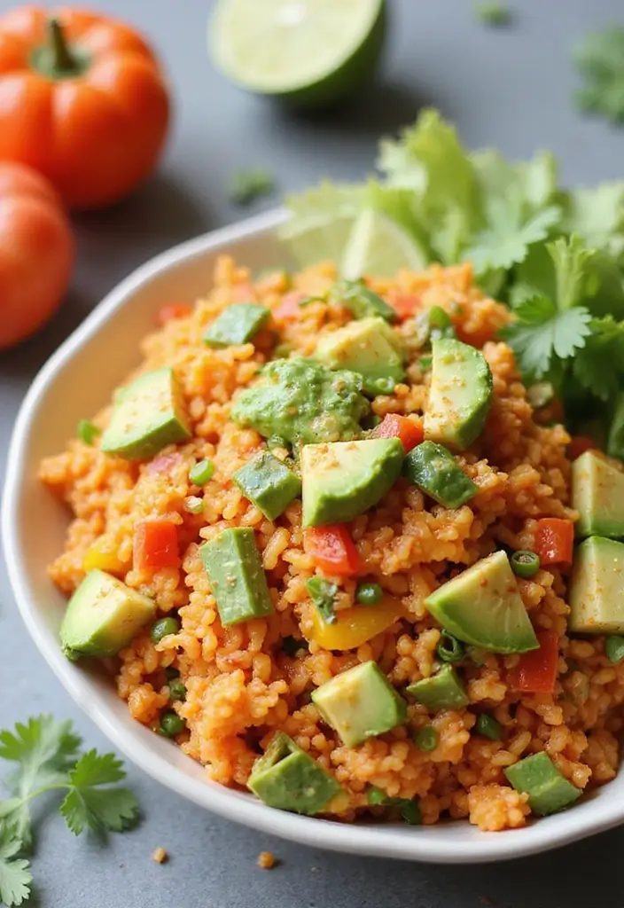 25+ Rice Salad Recipes That Are Filling and Flavorful - 8. Spicy Sriracha Rice Salad