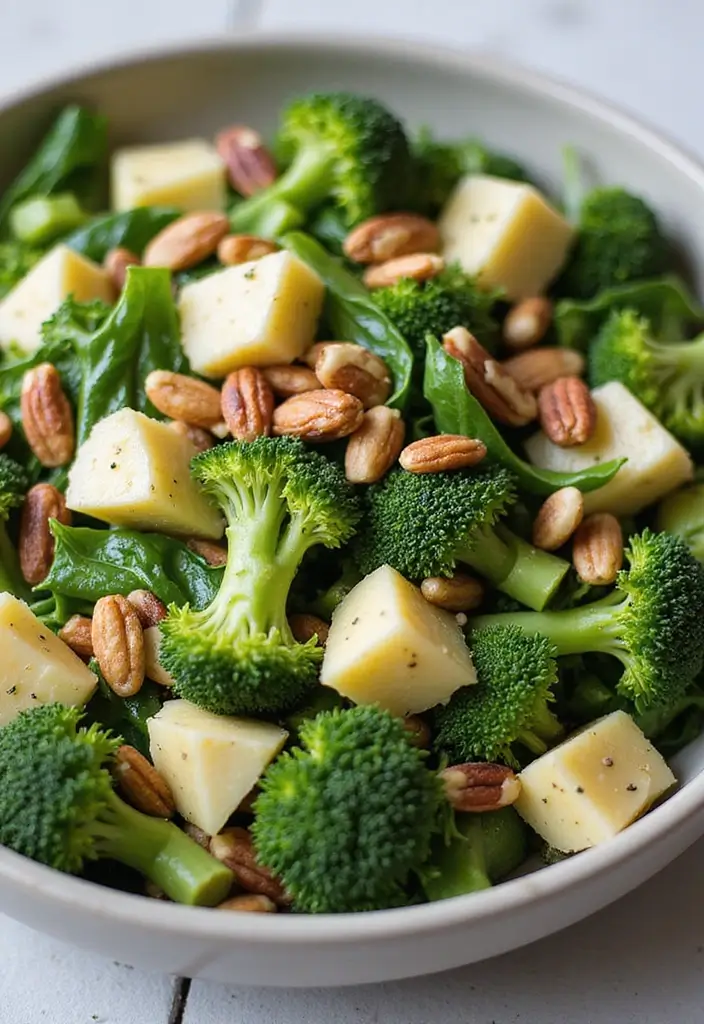 30 Artichoke Salad Recipes for a Mediterranean Touch - 14. Artichoke and Broccoli Salad