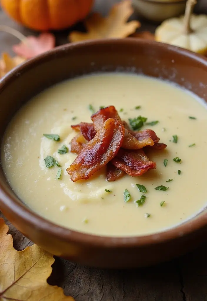30 Autumn Soup Recipes Perfect for Cozy Nights - 16. Potato Leek Soup