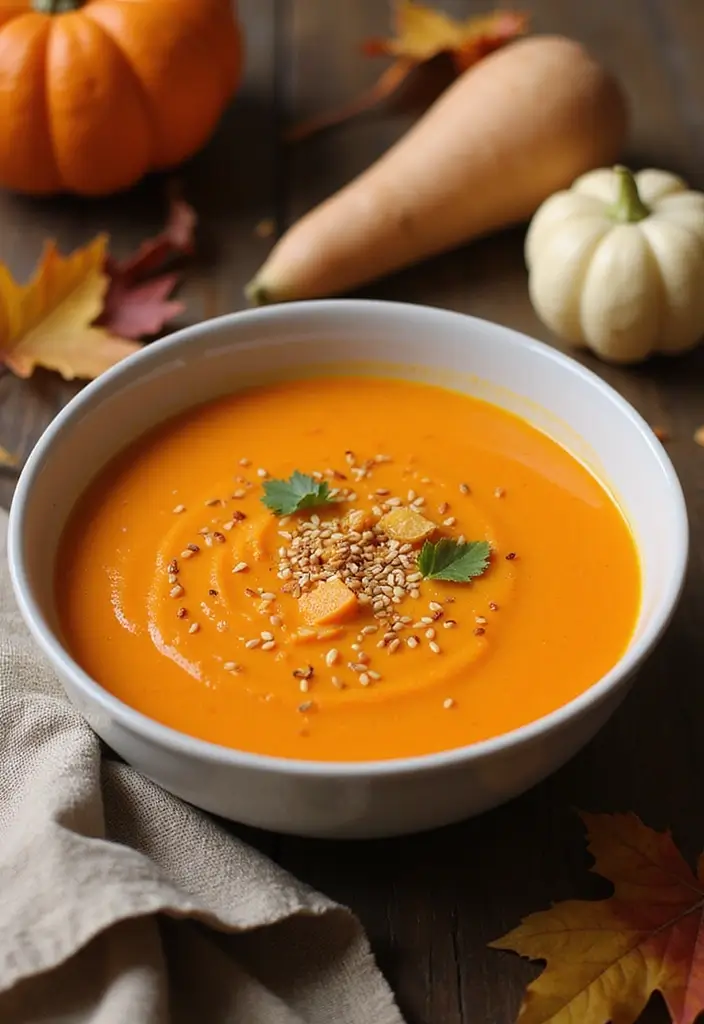 30 Autumn Soup Recipes Perfect for Cozy Nights - 21. Carrot and Ginger Soup