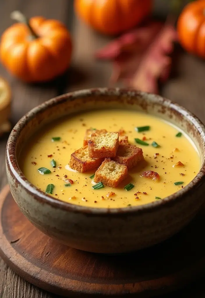 30 Autumn Soup Recipes Perfect for Cozy Nights - 27. Garlic Bread Soup