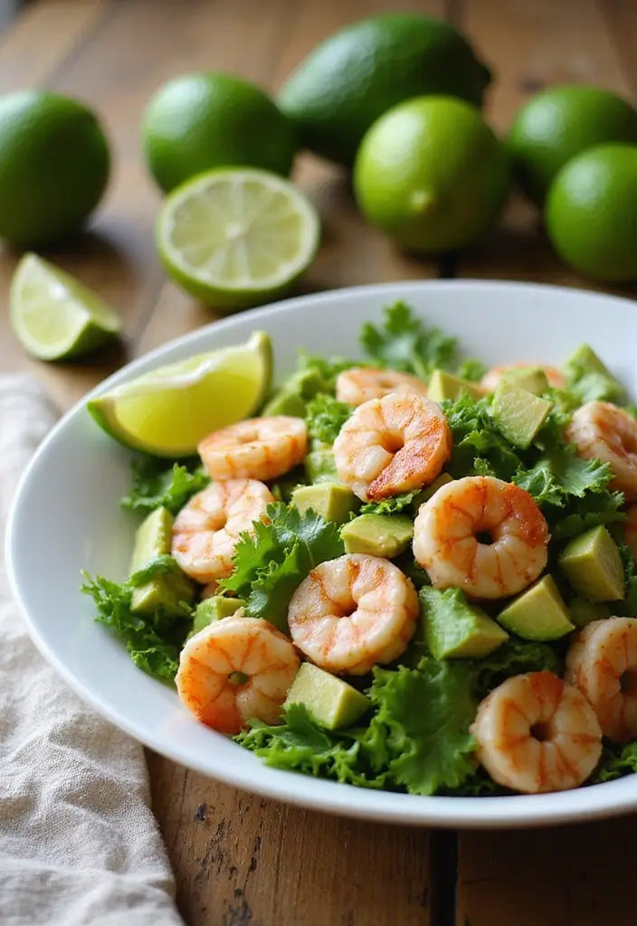 30 Avocado Salad Recipes That Are Creamy and Fresh - 29. Avocado and Shrimp Salad