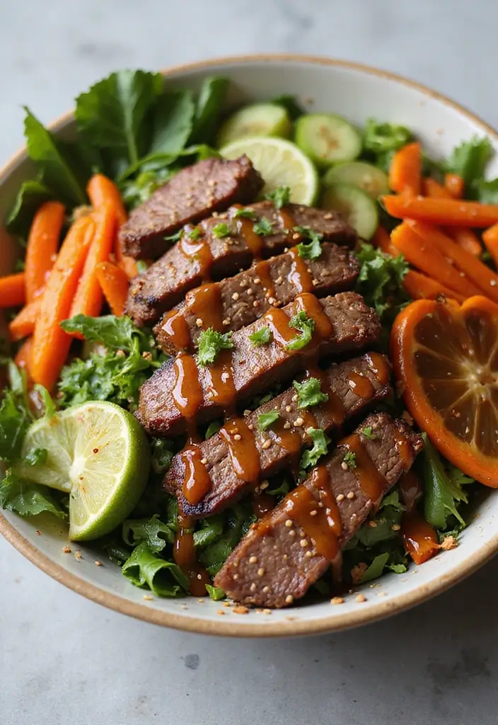 30 Beef Salad Recipes That Are Hearty and Delicious - 2. Asian Beef Salad with Sesame Dressing