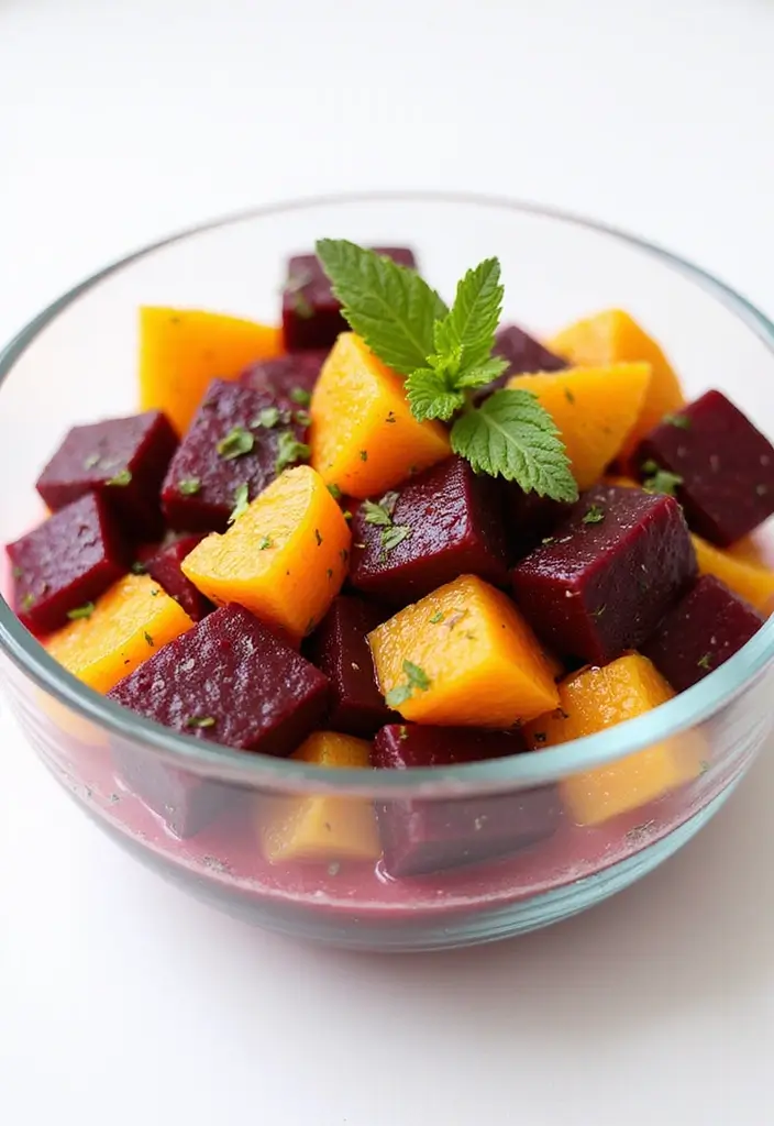 30 Beetroot Salad Recipes Full of Color and Flavor - 7. Beetroot and Orange Salad