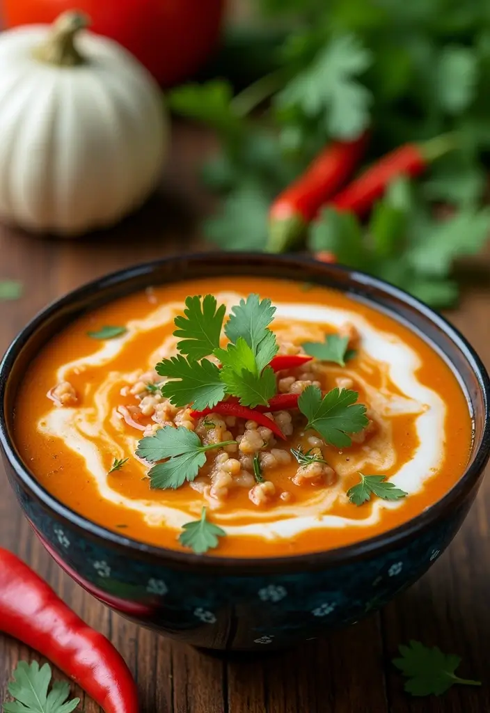 30 Best Fall Soup Recipes for Warm Comforting Nights 76 30 Best Fall Soup Recipes for Warm Comforting Nights - 12. Thai Coconut Soup