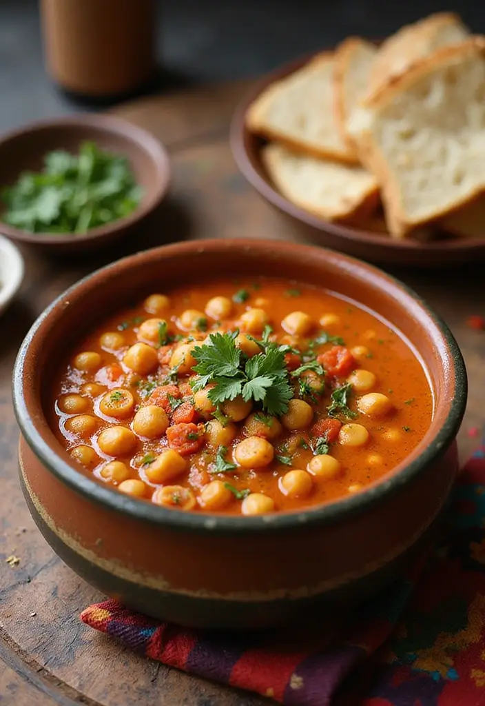 30 Best Fall Soup Recipes for Warm Comforting Nights 104 30 Best Fall Soup Recipes for Warm Comforting Nights - 16. Moroccan Chickpea Soup