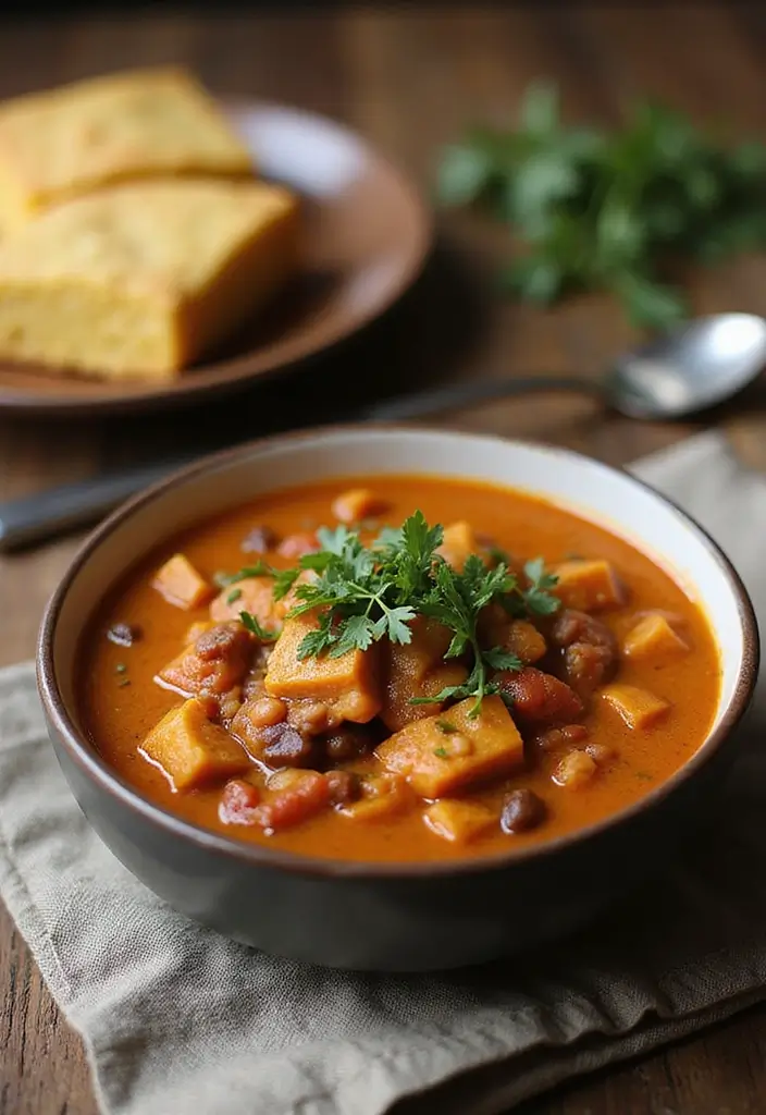 30 Best Fall Soup Recipes for Warm Comforting Nights 172 30 Best Fall Soup Recipes for Warm Comforting Nights - 26. Vegan Pumpkin Chili