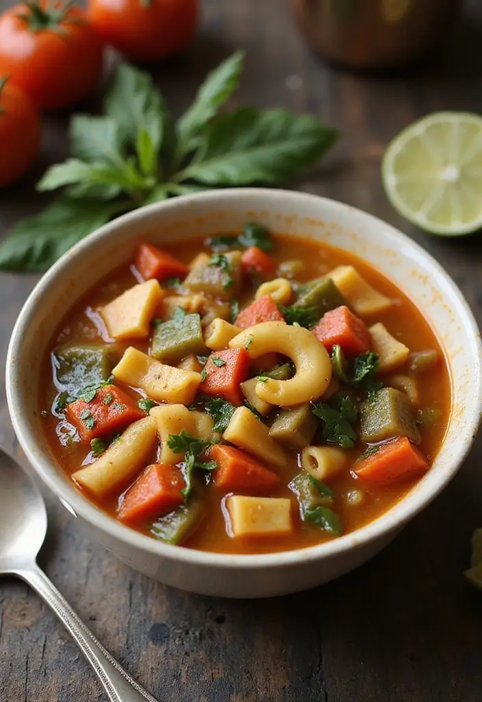 30 Best Fall Soup Recipes for Warm Comforting Nights 177 30 Best Fall Soup Recipes for Warm Comforting Nights - 27. Vegan Minestrone Soup