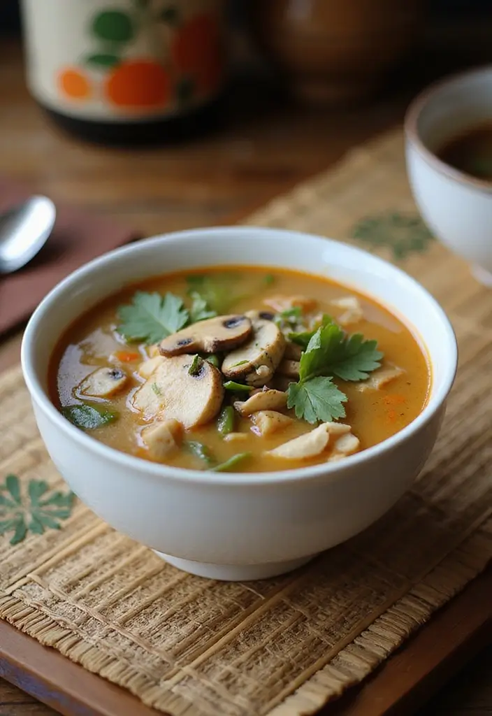 30 Best Soup Recipes Everyone Should Try Once - 11. Thai Coconut Soup (Tom Kha)