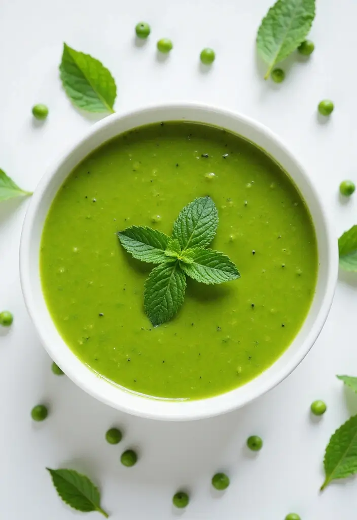 30 Best Soup Recipes Everyone Should Try Once - 13. Green Pea Soup